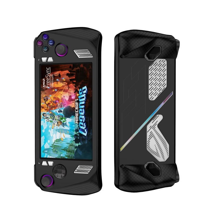 Funda protectora de silicona para consola de juegos ASUS ROG Ally, funda de aceite en aerosol, Silicone Cover Black, Silicone Cover White