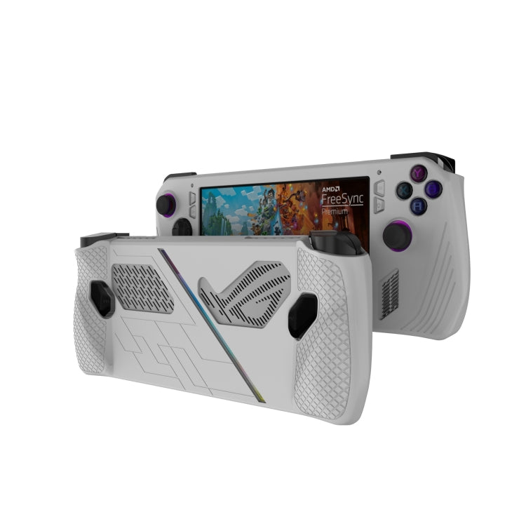 Funda protectora de silicona para consola de juegos ASUS ROG Ally, funda de aceite en aerosol, Silicone Cover Black, Silicone Cover White