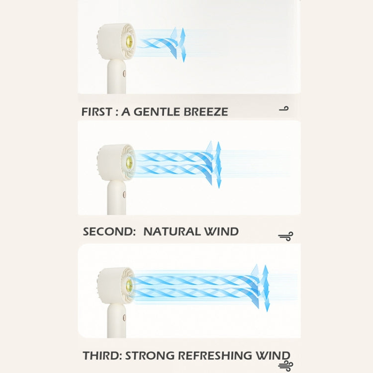 Mano sostiene pequeño ventilador portátil Mini ventilador de bolsillo, Pink Duck, Blue Duck, Green Duck, White Duck, Pink Spray Plating Version, Blue Spray Plating Version, Green Spray Plating Version, White Spray Plating Version