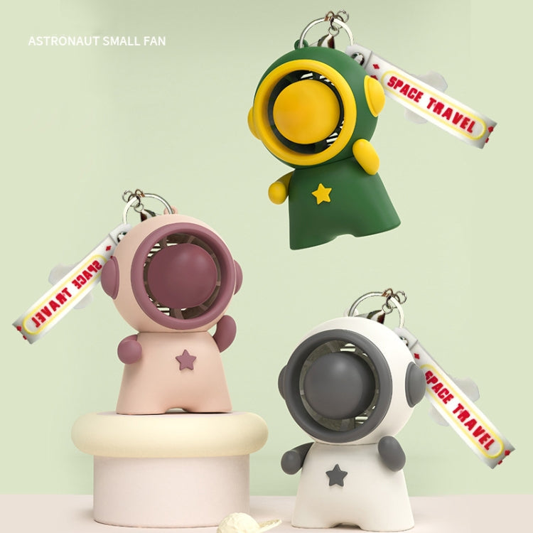 Abanico de llavero con colgante de muñeca astronauta