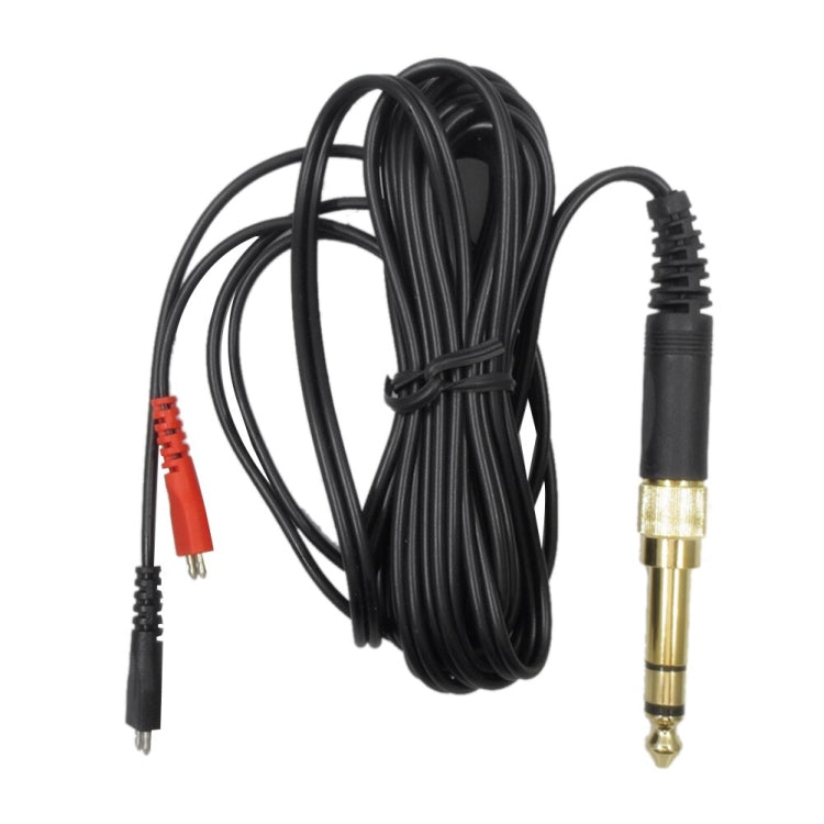 Para Sennheiser HD25 / HD560 / HD540 / HD480 / HD430 / HD250 Cable de audio para auriculares, ZS0093 Left Long Right Short, ZS0093 Two Sides Equivalent