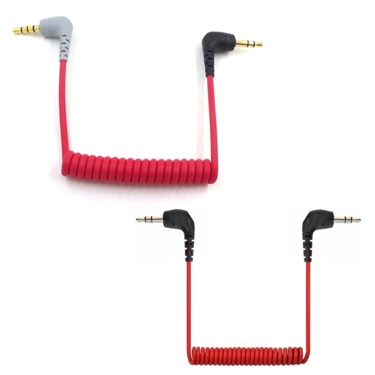 Cable de micrófono lavalier inalámbrico, For BOYA / RODE SC7 TRS to TRRS, For BOYA / RODE SC2 TRS to TRS