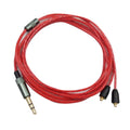 Para Shure MMCX / SE215 / SE425 / SE535 / SE846 / UE900 / Cable de auriculares Waston, ZS0073 Red, ZS0073 Blue, ZS0073 Black