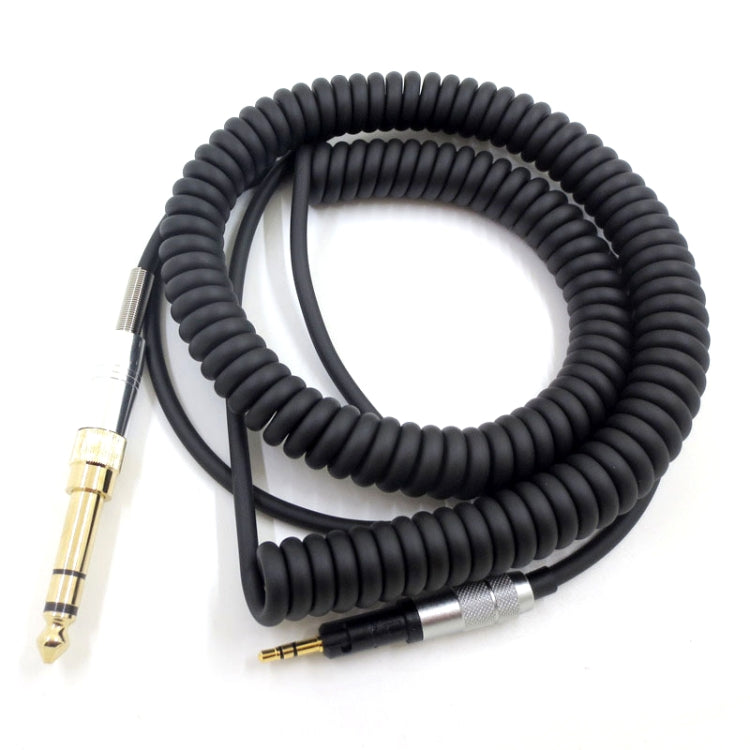 Para ATH-M50X / M40X / M70X Cable de audio para auriculares con resorte AUX Cabezal de 2,5 mm, ZS0246
