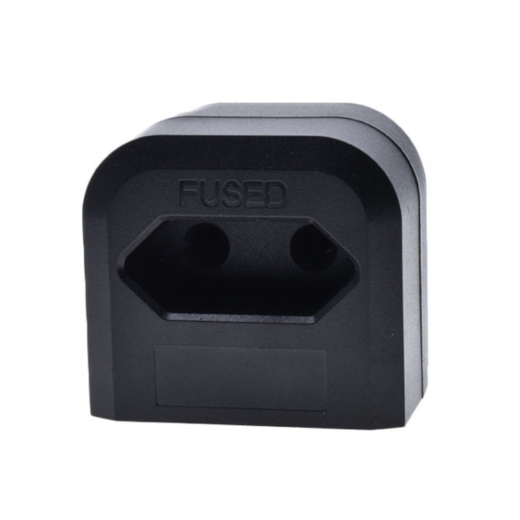 Enchufe europeo de 250 V a enchufe británico con enchufe de conversión de fusible, EU Plug To UK Plug