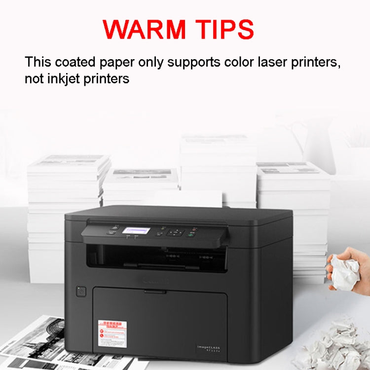 Impresoras láser A4 de 100 hojas El papel fotográfico mate admite la impresión a doble cara para, 100gsm, 120gsm, 160gsm, 200gsm, 250gsm, 300gsm
