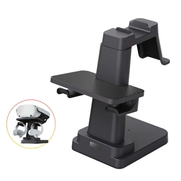 Soporte de manija de máquina todo en uno con pantalla de cabeza VR para PICO 4/Oculus Quest/ Quest 2/ Rift S/HTC