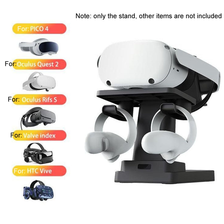 Soporte de manija de máquina todo en uno con pantalla de cabeza VR para PICO 4/Oculus Quest/ Quest 2/ Rift S/HTC