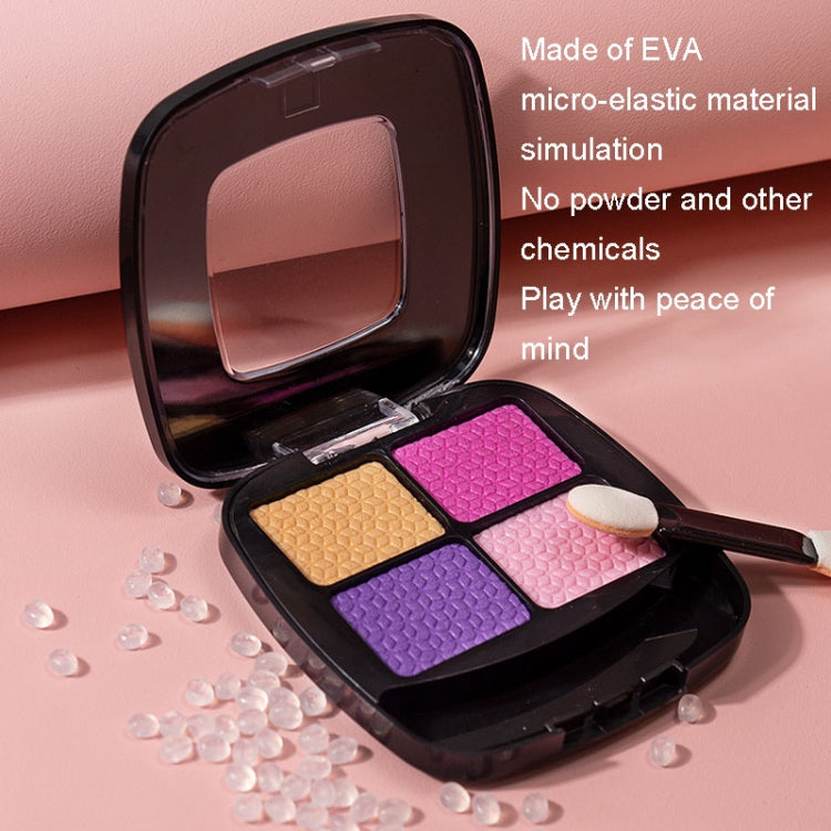 Caja de maquillaje de simulación para niñas Juego de cosméticos no tóxicos Play House, 21 In 1 Rose Leather Bag, 21 In 1 Orange Leather Bag, 20 In 1 OPP Bag