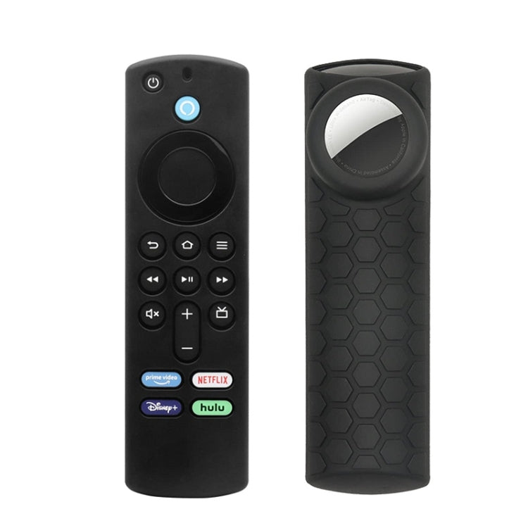 2 uds funda de Control remoto para Amazon Fire TV Stick 2021 ALEXA 3.ª generación con soporte Airtag