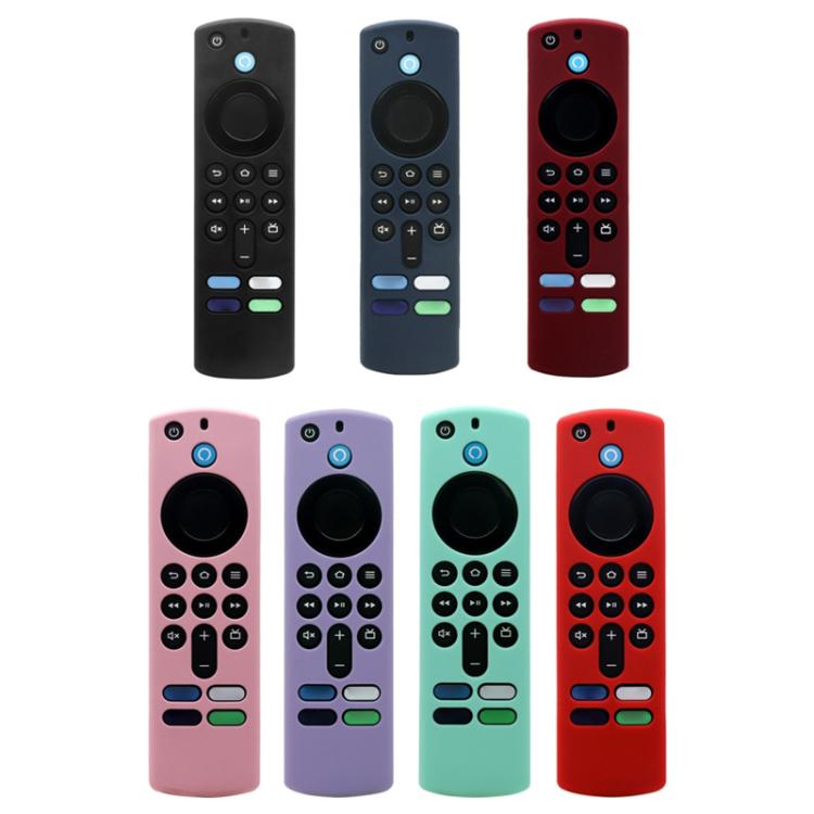 2 uds funda de Control remoto para Amazon Fire TV Stick 2021 ALEXA 3.ª generación con soporte Airtag
