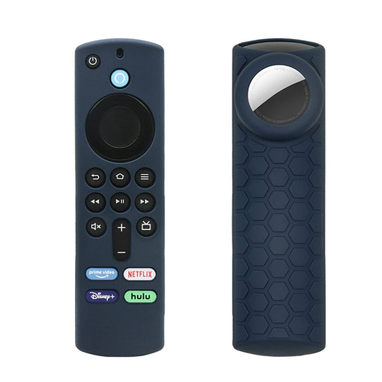 2 uds funda de Control remoto para Amazon Fire TV Stick 2021 ALEXA 3.ª generación con soporte Airtag