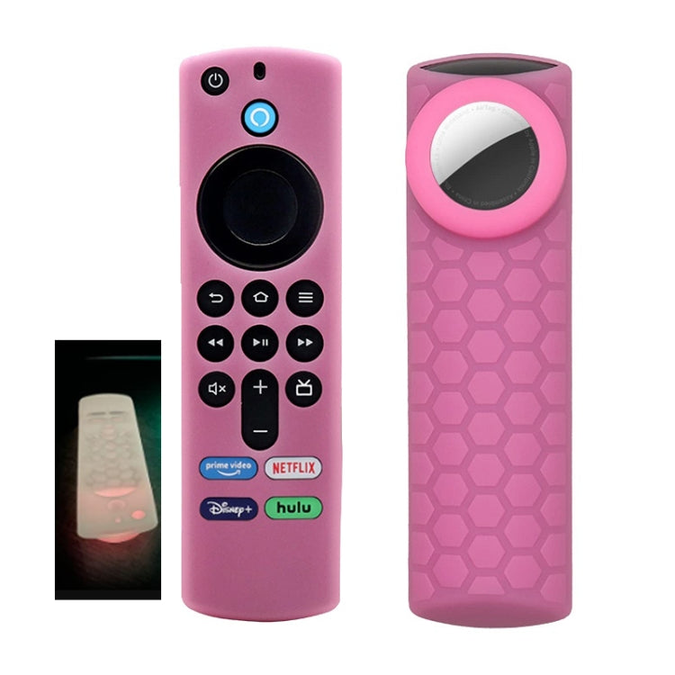2 uds funda de Control remoto para Amazon Fire TV Stick 2021 ALEXA 3.ª generación con soporte Airtag
