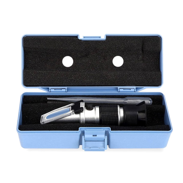Refractómetro de mano, medidor de azúcar de frutas, probador Brix, rango de medición 0-32, RF001BX With Plastic box