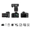Cámara digital WIFI de alta definición de 64 millones de píxeles con visión nocturna de doble cámara 4K, Standard Without Memory Card, Standard+Fill Light, Standard+Macroscopic Mirror, Standard+Microphone, Standard+Handheld Bracket                     ...