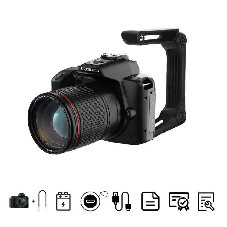 Cámara digital WIFI de alta definición de 64 millones de píxeles con visión nocturna de doble cámara 4K, Standard Without Memory Card, Standard+Fill Light, Standard+Macroscopic Mirror, Standard+Microphone, Standard+Handheld Bracket                     ...