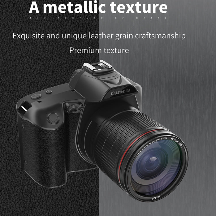 Cámara digital WIFI de alta definición de 64 millones de píxeles con visión nocturna de doble cámara 4K, Standard Without Memory Card, Standard+Fill Light, Standard+Macroscopic Mirror, Standard+Microphone, Standard+Handheld Bracket                     ...