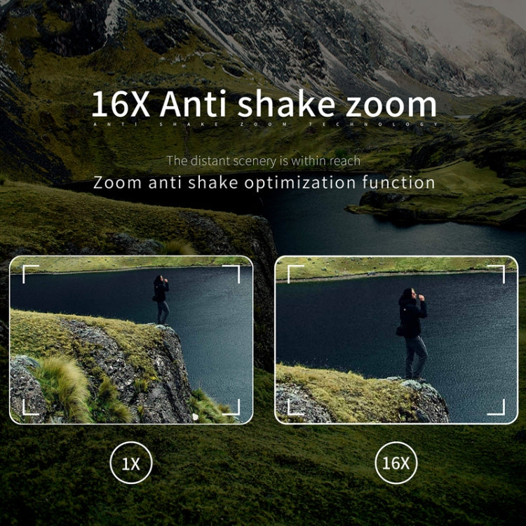 Cámara digital WIFI de alta definición de 64 millones de píxeles con visión nocturna de doble cámara 4K, Standard Without Memory Card, Standard+Fill Light, Standard+Macroscopic Mirror, Standard+Microphone, Standard+Handheld Bracket                     ...