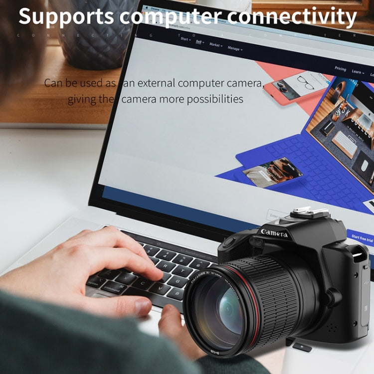 Cámara digital WIFI de alta definición de 64 millones de píxeles con visión nocturna de doble cámara 4K, Standard Without Memory Card, Standard+Fill Light, Standard+Macroscopic Mirror, Standard+Microphone, Standard+Handheld Bracket                     ...