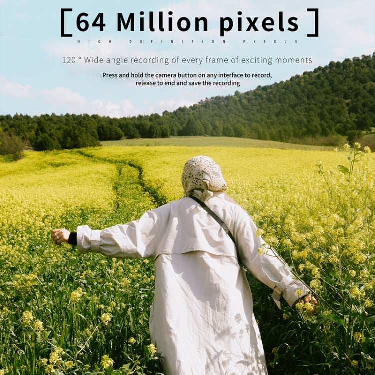 Cámara digital WIFI de alta definición de 64 millones de píxeles con visión nocturna de doble cámara 4K, Standard Without Memory Card, Standard+Fill Light, Standard+Macroscopic Mirror, Standard+Microphone, Standard+Handheld Bracket                     ...