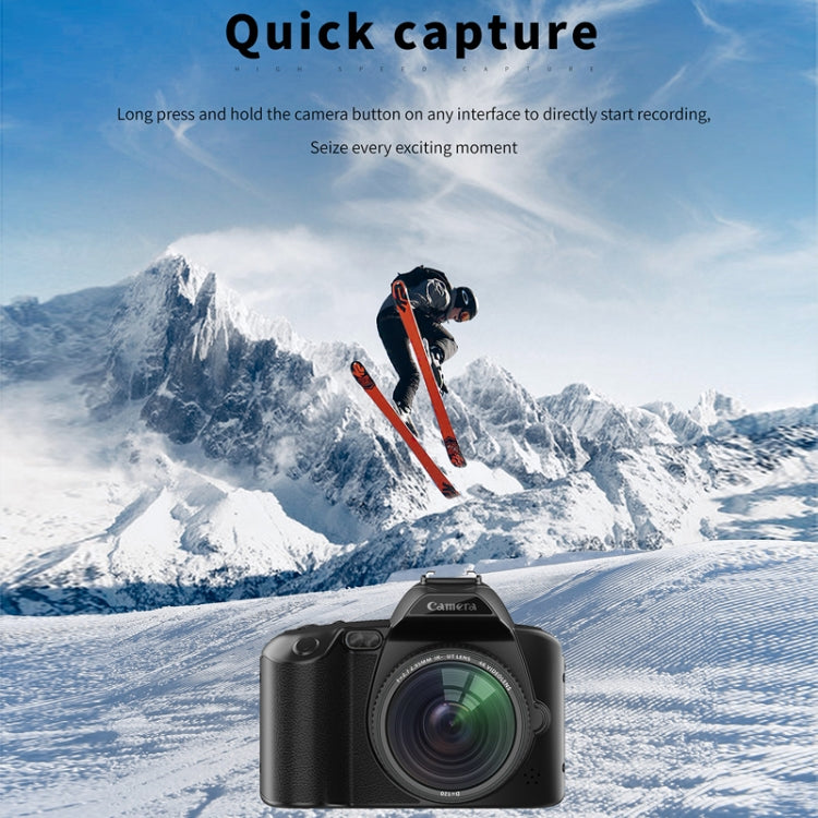 Cámara digital WIFI de alta definición de 64 millones de píxeles con visión nocturna de doble cámara 4K, Standard Without Memory Card, Standard+Fill Light, Standard+Macroscopic Mirror, Standard+Microphone, Standard+Handheld Bracket                     ...