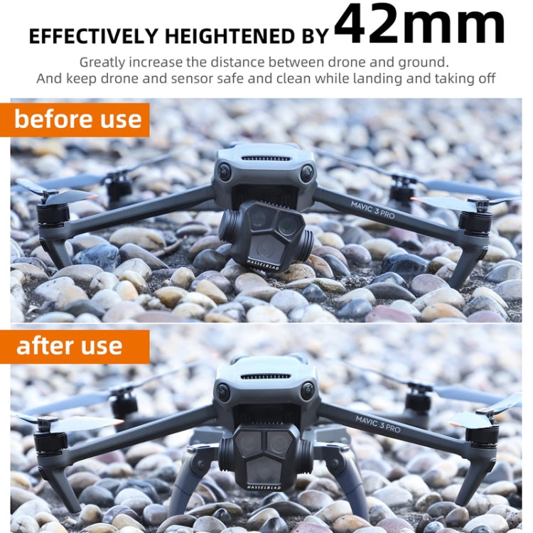 Sunnylife M3P-LG582 para Mavic 3 Pro plegable aumenta la protección del trípode soporte Spider Landing Rack, For DJI Mavic 3 Pro