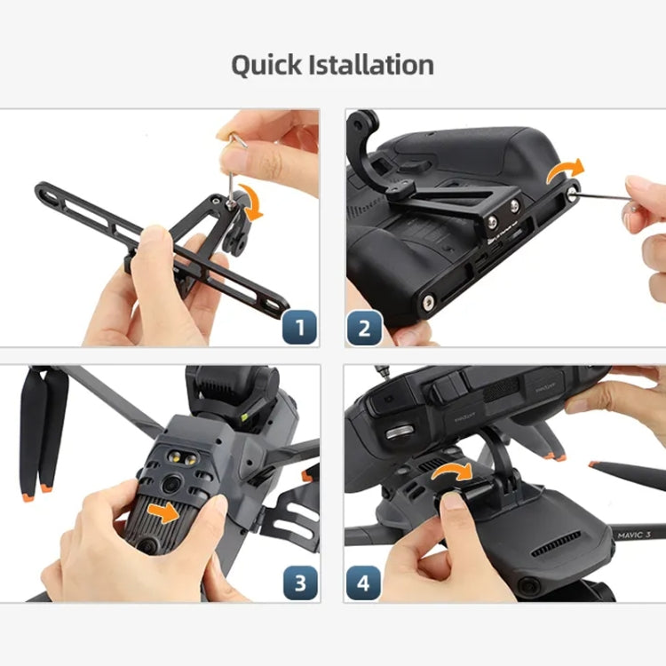 Sunnylife M3-GZ546 para DJI Mavic 3 / 3 Pro / 3 Classic Handheld Gimbal fotografía estabilizador modificación