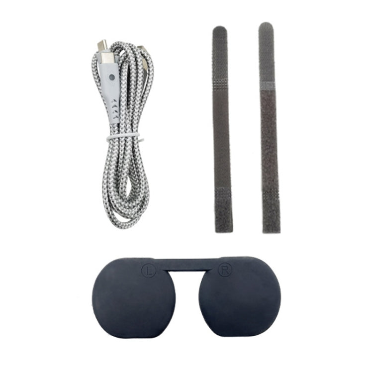 iplay para PSVR2 TYPE-C Cable de carga + cubierta de gafas + juego de bridas, HBP-509