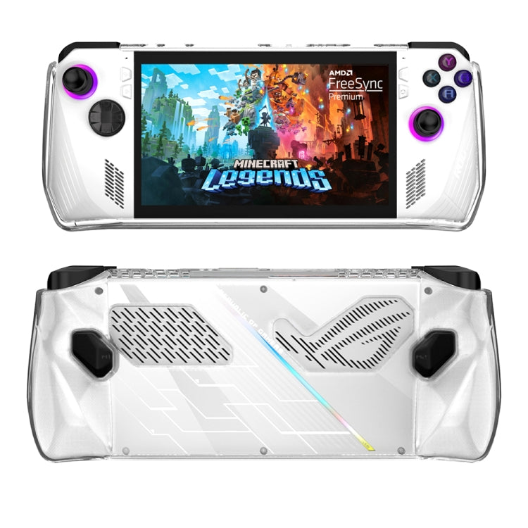 Para la consola de juegos ASUS Rog Ally, funda protectora suave de TPU todo en uno, TPU Case Transparent