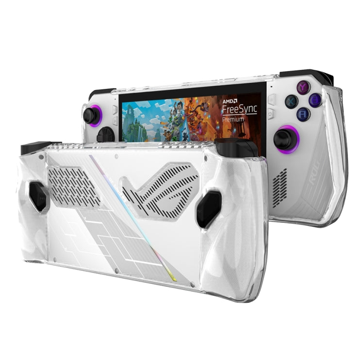Para la consola de juegos ASUS Rog Ally, funda protectora suave de TPU todo en uno, TPU Case Transparent