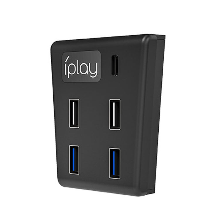 iplay HBP-308 para Sony PS5 5 en 1 consola de juegos USB3.0 HUB extensor de transmisión de conexión, For Sony PS5