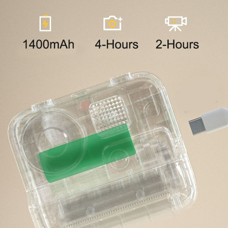 Cámara de impresión instantánea para niños 4800W Pixel Pantalla de 2 pulgadas Cámara de fotografía de doble lente, K27 Pink, K27 Yellow