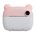 Cámara de impresión instantánea para niños 1080P Cámara de fotografía de doble lente con pantalla IPS de 2,4 pulgadas