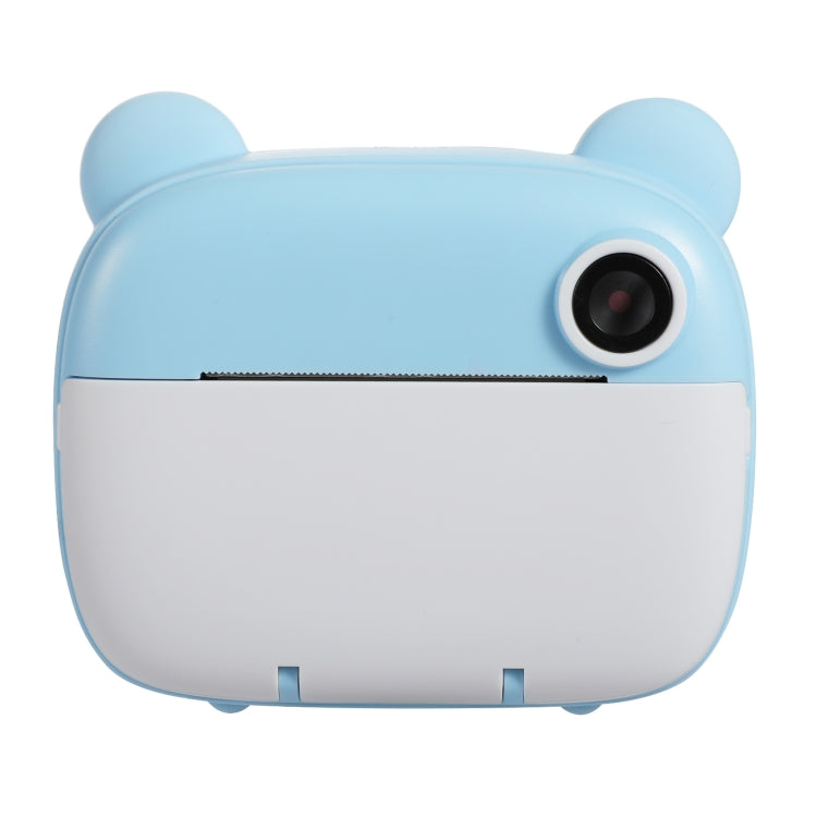 Cámara de impresión instantánea para niños 1080P Cámara de fotografía de doble lente con pantalla IPS de 2,4 pulgadas