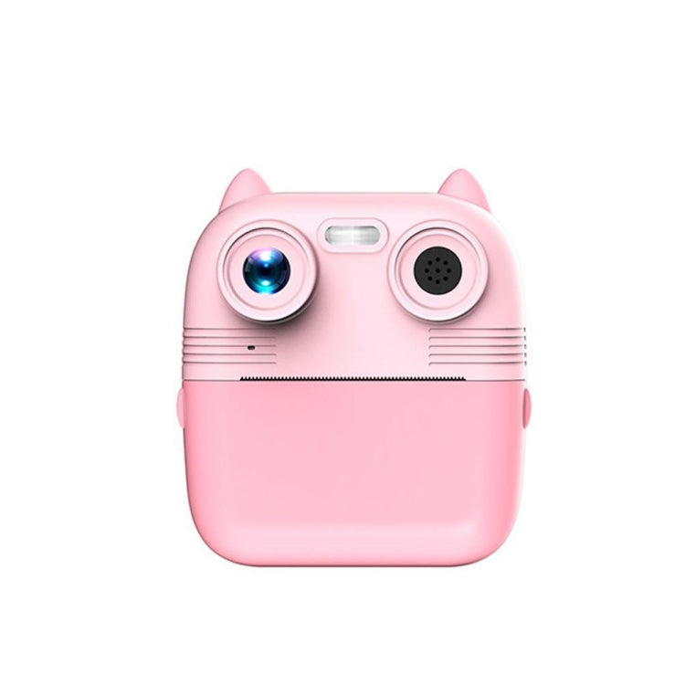 Cámara de impresión instantánea 1080P Pantalla IPS de 2,8 pulgadas Cámara frontal y trasera con doble lente para niños, Pink, Yellow, Blue, Pink+32G Card, Yellow+32G Card, Blue+32G Card