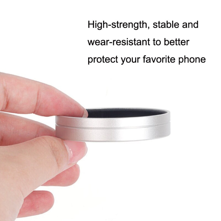 Para FUJIFILM Instax Mini EVO Tapa de lente de cámara Cubierta protectora de aleación de aluminio, Camera Lens