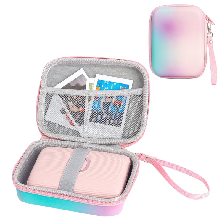 Para FUJIFILM Instax Mini EVO / Link2 Impresora Bolsa de almacenamiento de carcasa dura EVA, Gradient Color