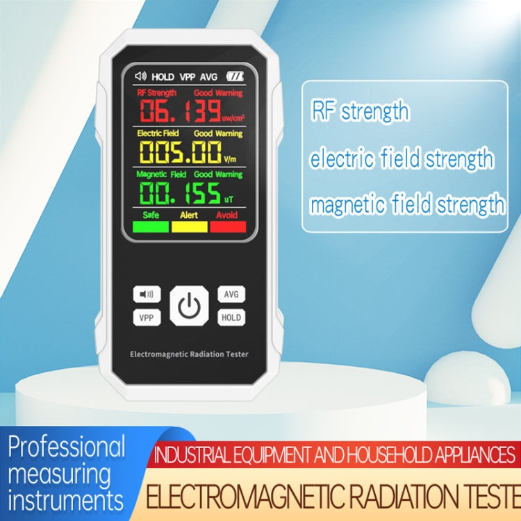 Detector de radiación electromagnética Detector de radiación de alta frecuencia, VT-ER1 Black, VT-ER1 White