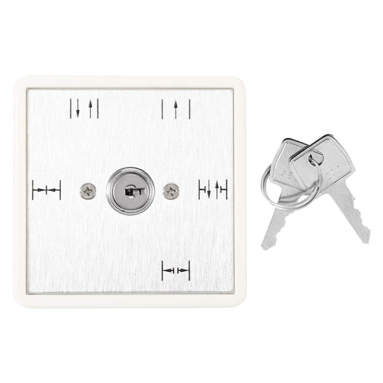 Interruptor de llave de 5 posiciones Control automático de acceso a puertas, KS-FIVE