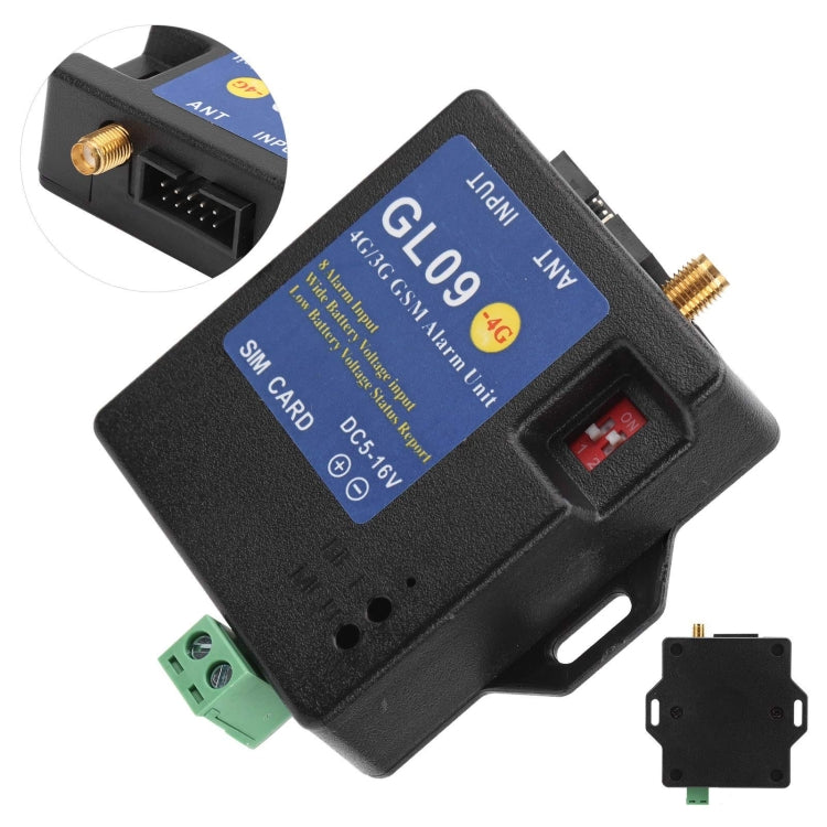 Módulo de sistema de seguridad de alarma GSM de 8 canales versión 4G GL09, GL09 4G