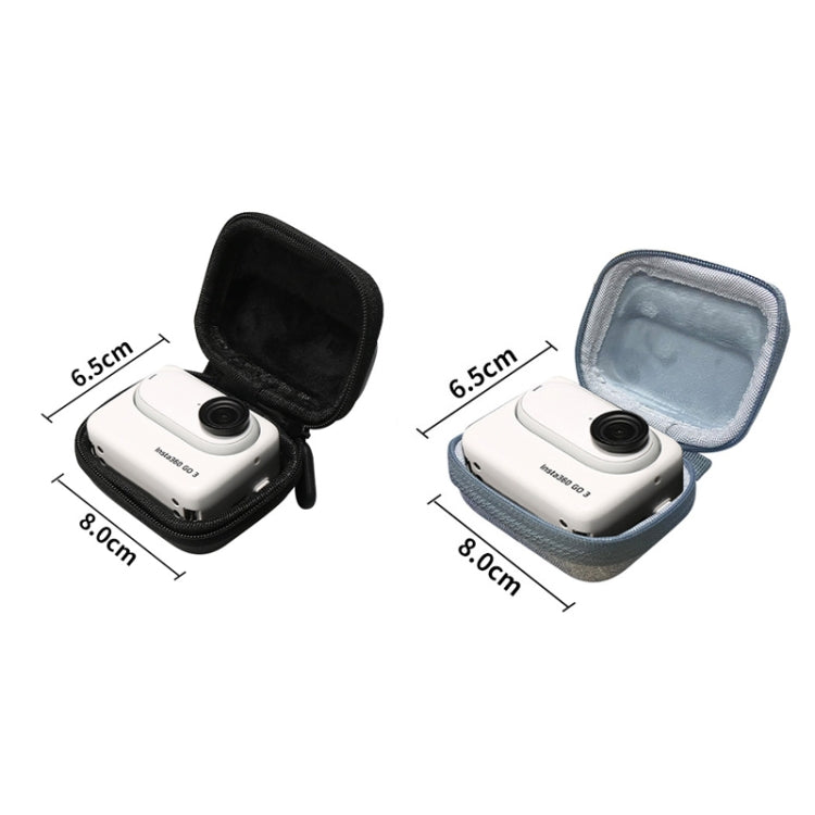 Para Insta360 GO 3 Mini Body Bag Bolsa de almacenamiento portátil con mosquetón