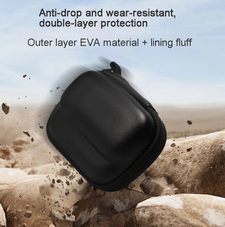 Para Insta360 GO 3 Mini Body Bag Bolsa de almacenamiento portátil con mosquetón