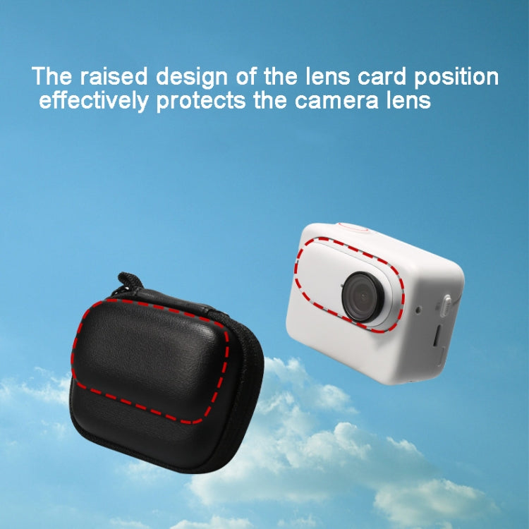 Para Insta360 GO 3 Mini Body Bag Bolsa de almacenamiento portátil con mosquetón