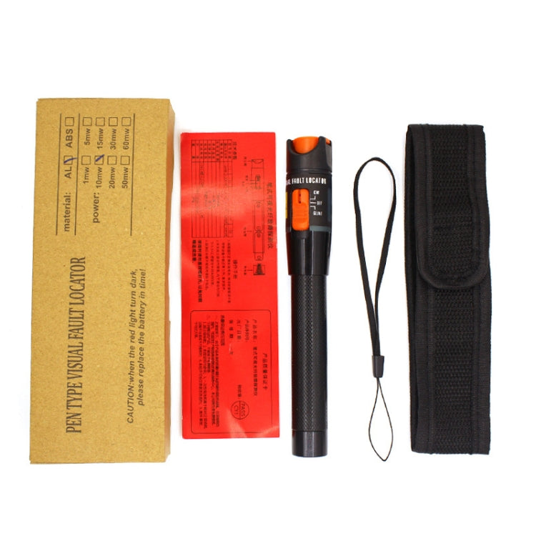 Pluma de prueba de luz roja de fibra Fuentes de luz roja a través de detección de fibra óptica de pluma óptica, 5MW, 10MW, 20MW, 30MW, 50MW