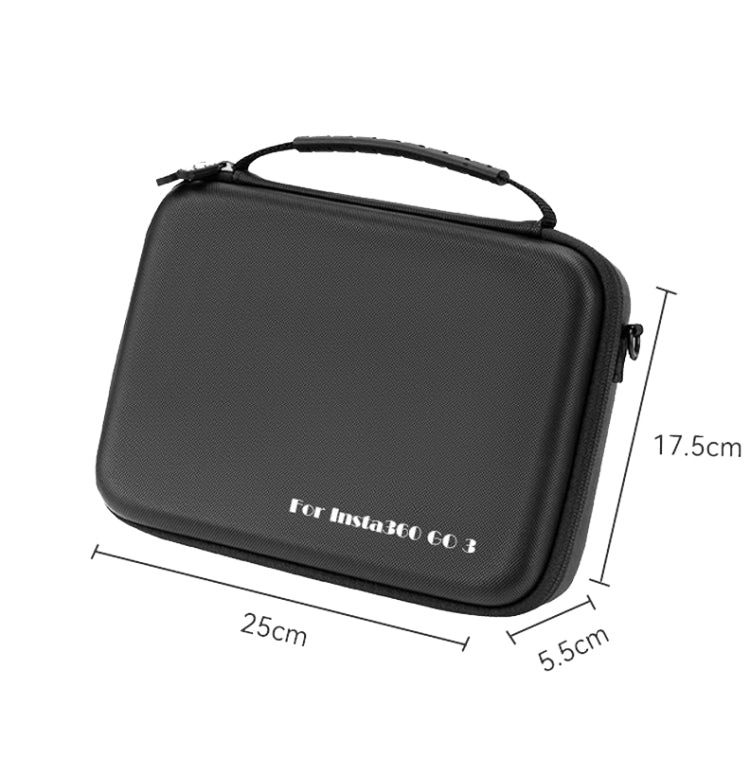 Para Insta360 GO 3 Bolsa de almacenamiento Bolsa de viaje portátil Estuche de transporte completo, For Insta360 GO 3