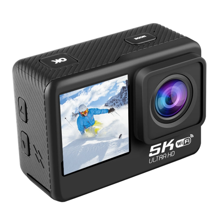 5K / 30FPS WIFI HD Anti-Shake Remote Touch Dual-Screen IP68 Cámara deportiva a prueba de agua, 5K, 5K Camera + 64G Card, 5K Camera+128G Card