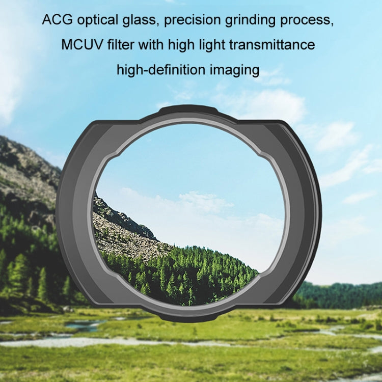 Para DJI Avata BRDRC Filter O3 Lente de transmisión de imagen Accesorios, UV Lens, CPL Lens, ND8 Lens, ND16 Lens, ND32 Lens, ND64 Lens, 4pcs/set ND8+ND16+ND32+ND64, 6 pcs/set UV+CPL+ND8+ND16+ND32+ND64)