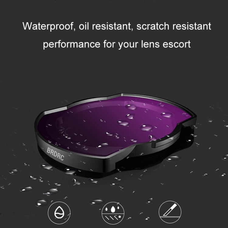 Para DJI Avata BRDRC Filter O3 Lente de transmisión de imagen Accesorios, UV Lens, CPL Lens, ND8 Lens, ND16 Lens, ND32 Lens, ND64 Lens, 4pcs/set ND8+ND16+ND32+ND64, 6 pcs/set UV+CPL+ND8+ND16+ND32+ND64)