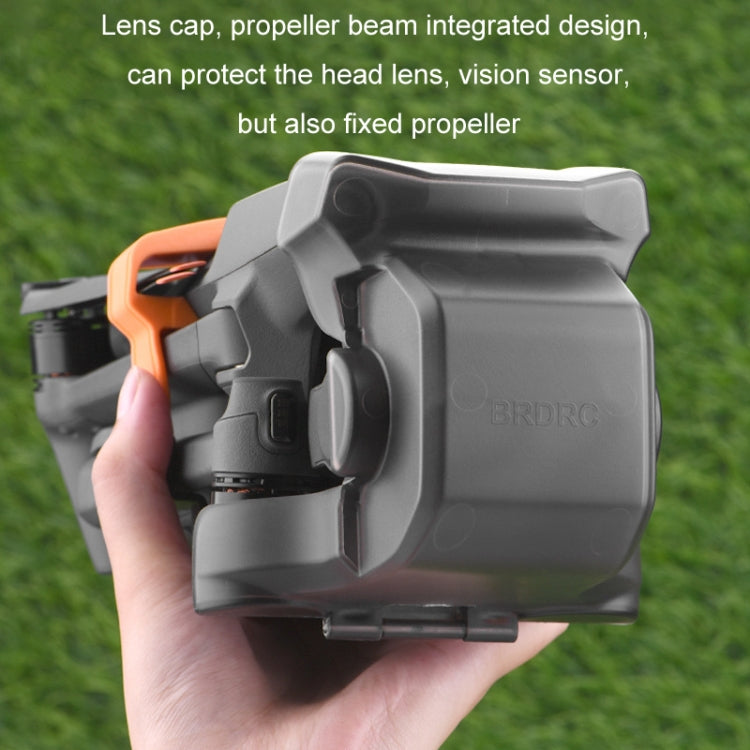 Para DJI Mavic 3PRO BRDRC 2 en 1 cubierta de lente cardán cubierta protectora hélice