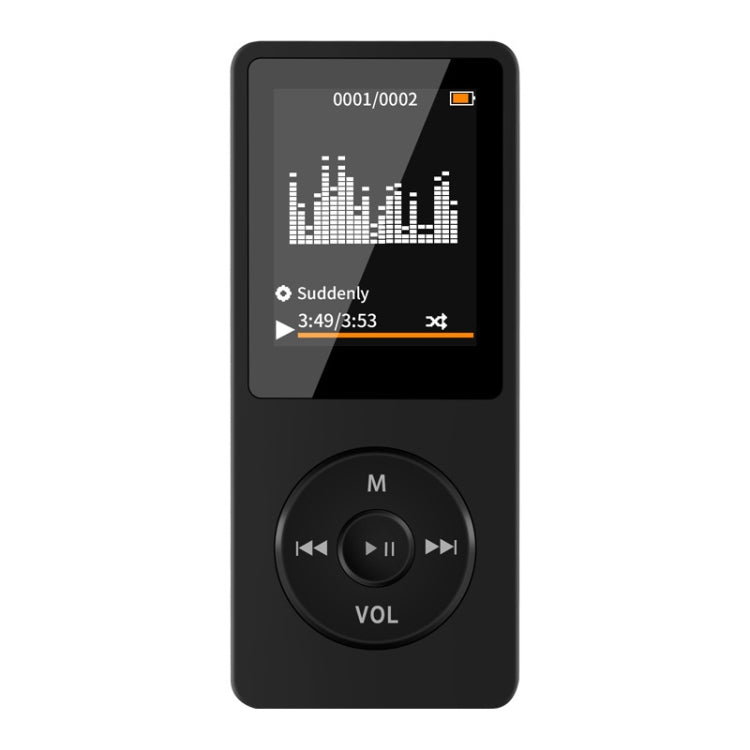 Bluetooth MP3/MP4 Estudiante Walkman Reproductor de música Reproducción de libros electrónicos, Without Memory Card, With 8GB Memory Card, With 16GB Memory Card, With 32GB Memory Card, With 64GB Memory Card